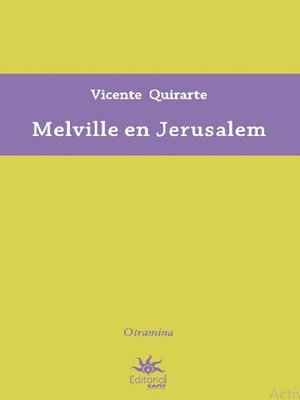cover image of Melville en Jerusalem